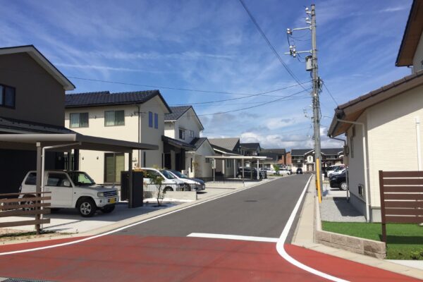 飯島地区分譲地開発